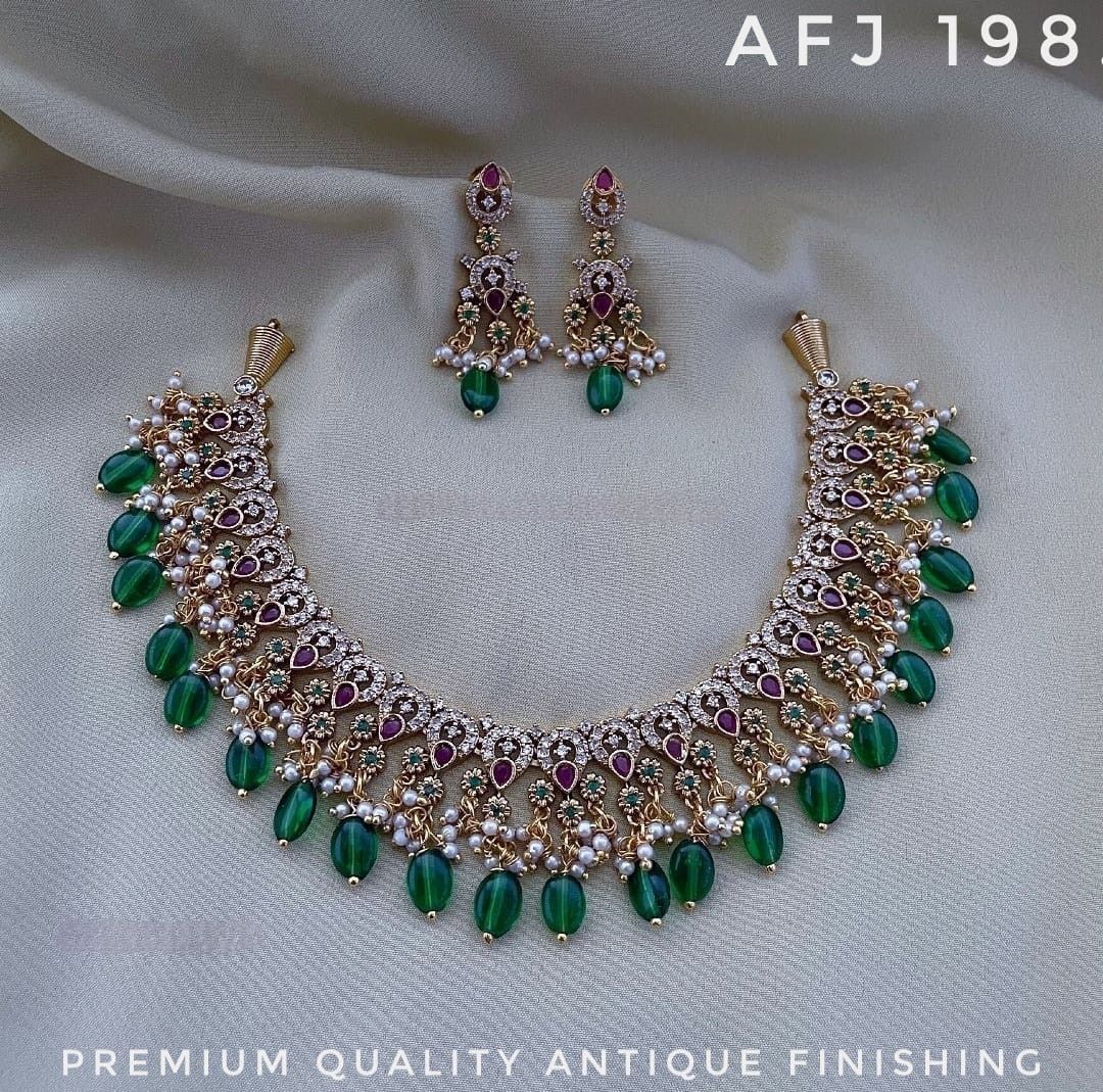 Antique Super Diamond Necklace Set