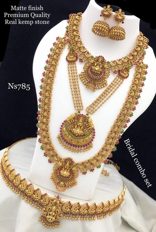 Super South Indian Jewellery Combo Set